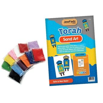 Torah Sand Art with Sand