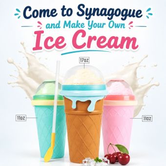 DIY Ice Cream Cups – Make Ice Cream in Shul!