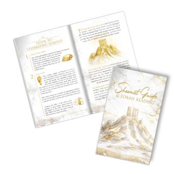 UPDATED 5786 - Shavuos Guide with the Torah Reading & Ten Commandments