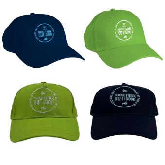 Baseball Caps Embroidered with Tracht Gut Vet Zein Gut - Think Good & It Will be good