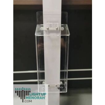 Custom Brochure Holder + Bracket for Menorah